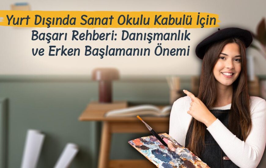 Yurt Dışında Sanat Okulu Kabulü İçin Başarı Rehberi: Danışmanlık ve Erken Başlamanın Önemi