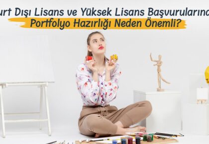 Yurt Dışı Lisans ve Yüksek Lisans Başvurularında Portfolyo Hazırlığı Neden Önemli?