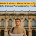 Politecnico di Milano’da Mimarlık ve Tasarım Eğitimi Neden Öne Çıkıyor? Avrupa’da Kariyer Fırsatları