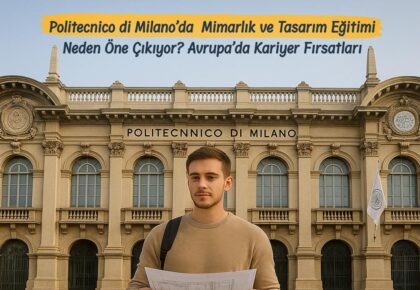 Politecnico di Milano’da Mimarlık ve Tasarım Eğitimi Neden Öne Çıkıyor? Avrupa’da Kariyer Fırsatları