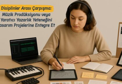 Disiplinler Arası Çarpışma: Müzik Prodüksiyonu veya Yaratıcı Yazarlık Yeteneğini Tasarım Projelerine Entegre Et