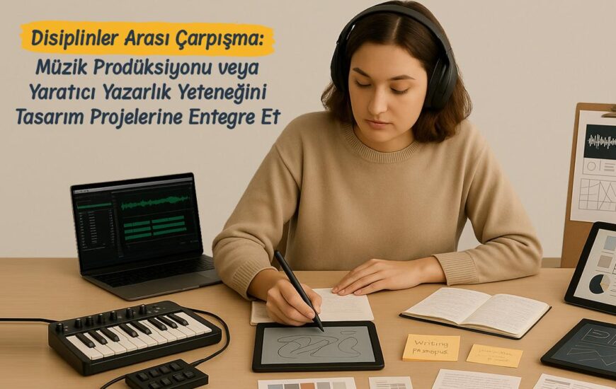 Disiplinler Arası Çarpışma: Müzik Prodüksiyonu veya Yaratıcı Yazarlık Yeteneğini Tasarım Projelerine Entegre Et