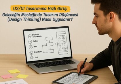 UX/UI Tasarımına Hızlı Giriş: Geleceğin Mesleğinde Tasarım Düşüncesi (Design Thinking) Nasıl Uygulanır?