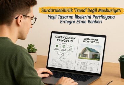 Sürdürülebilirlik ‘Trend’ Değil Mecburiyet: Yeşil Tasarım İlkelerini Portfolyona Entegre Etme Rehberi