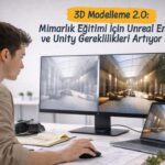 3D Modelleme 2.0: Mimarlık Eğitimi İçin Unreal Engine ve Unity Gereklilikleri Artıyor mu?
