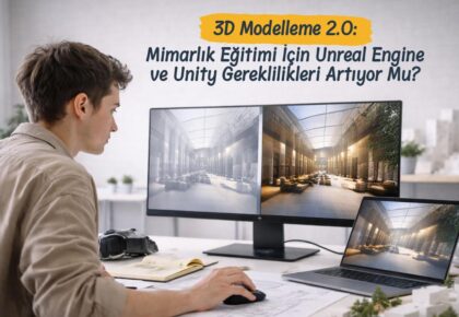 3D Modelleme 2.0: Mimarlık Eğitimi İçin Unreal Engine ve Unity Gereklilikleri Artıyor mu?