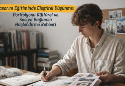 Tasarım Eğitiminde Eleştirel Düşünme: Portfolyonu Kültürel ve Sosyal Bağlamla Güçlendirme Rehberi
