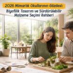 2026 Mimarlık Okullarının Gözdesi: Biyofilik Tasarım ve Sürdürülebilir Malzeme Seçimi Rehberi