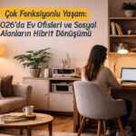 Çok Fonksiyonlu Yaşam: 2026’da Ev Ofisleri ve Sosyal Alanların Hibrit Dönüşümü
