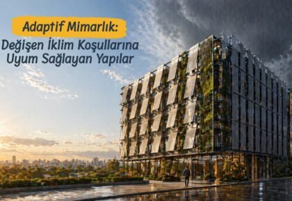 Adaptif Mimarlık: Değişen İklim Koşullarına Uyum Sağlayan Yapılar