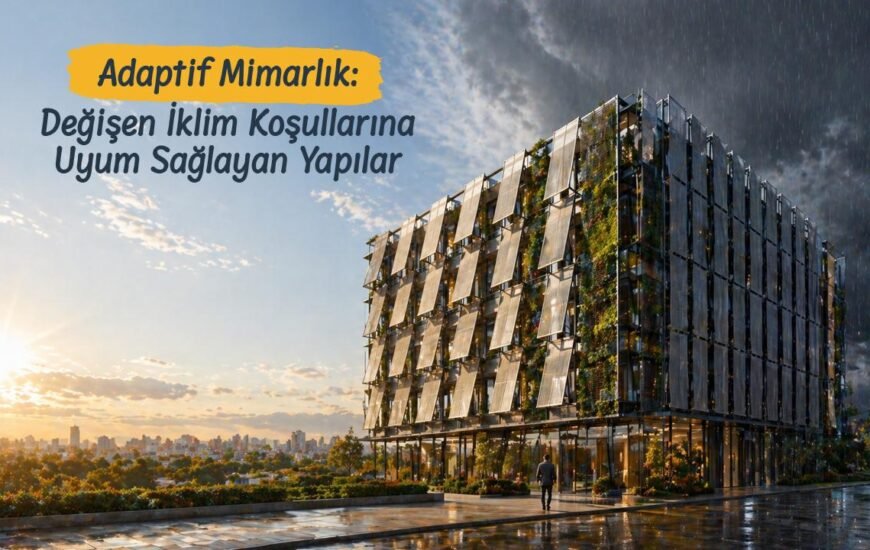 Adaptif Mimarlık: Değişen İklim Koşullarına Uyum Sağlayan Yapılar